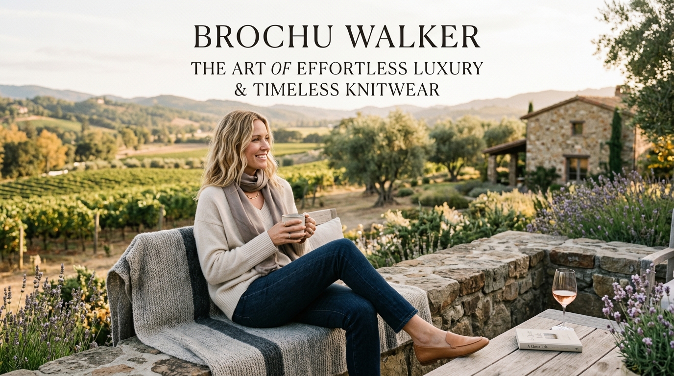 Brochu Walker: The Art of Effortless Luxury & Timeless Knitwear