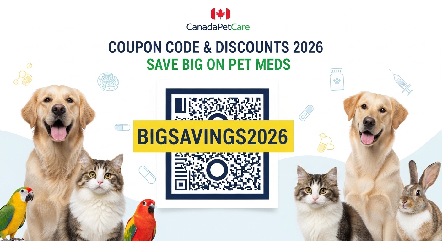 CanadaPetCare Coupon Code & Discounts 2026: Save Big on Pet Meds