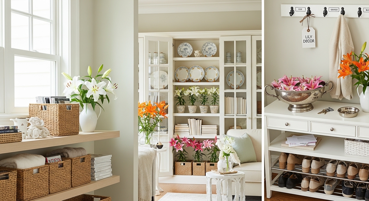 Lily Decor: How to Organize Your Home with Style and Ease