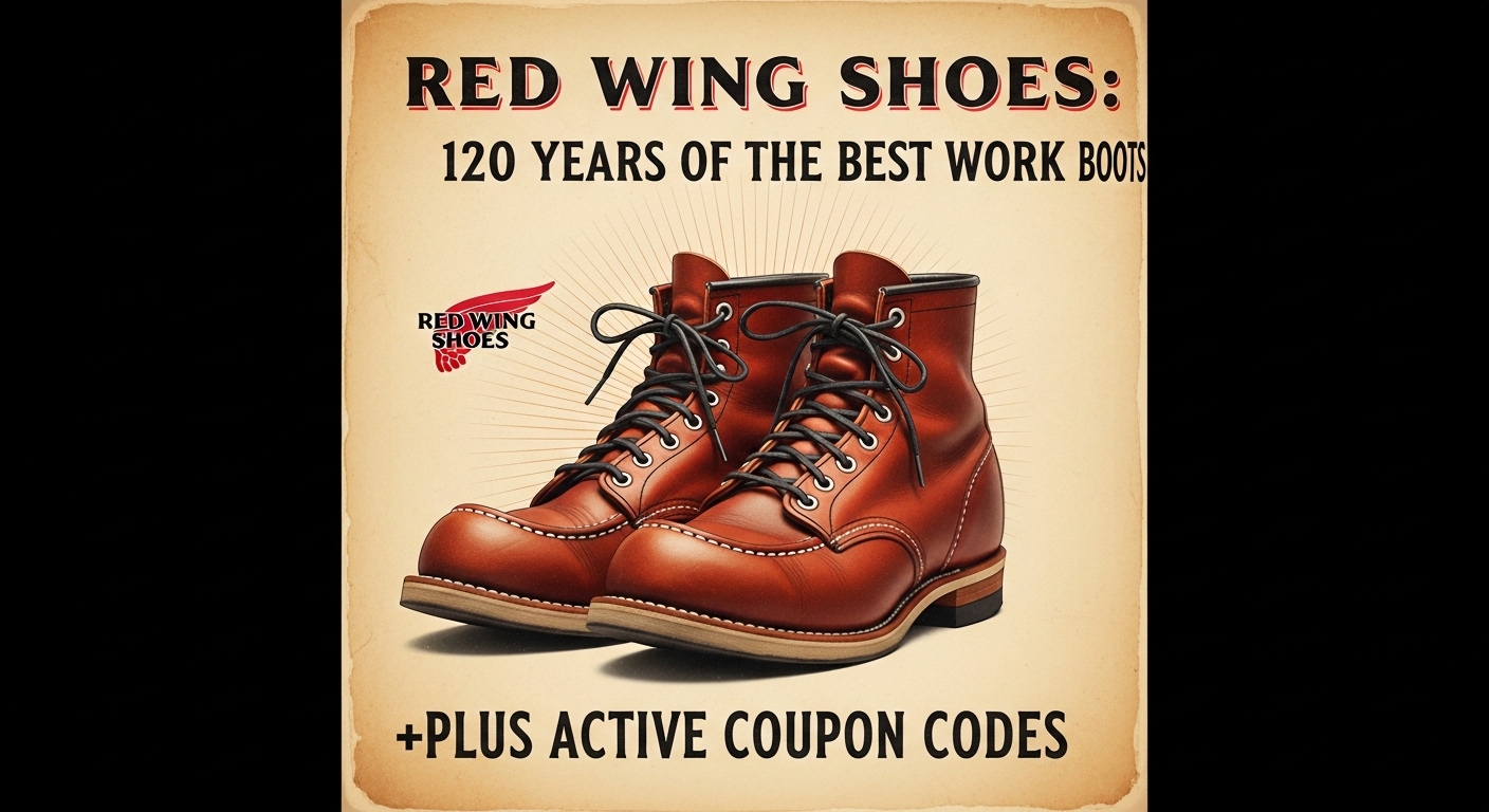 Red Wing Shoes: 120 Years of the Best Work Boots – Plus Active Coupon Codes