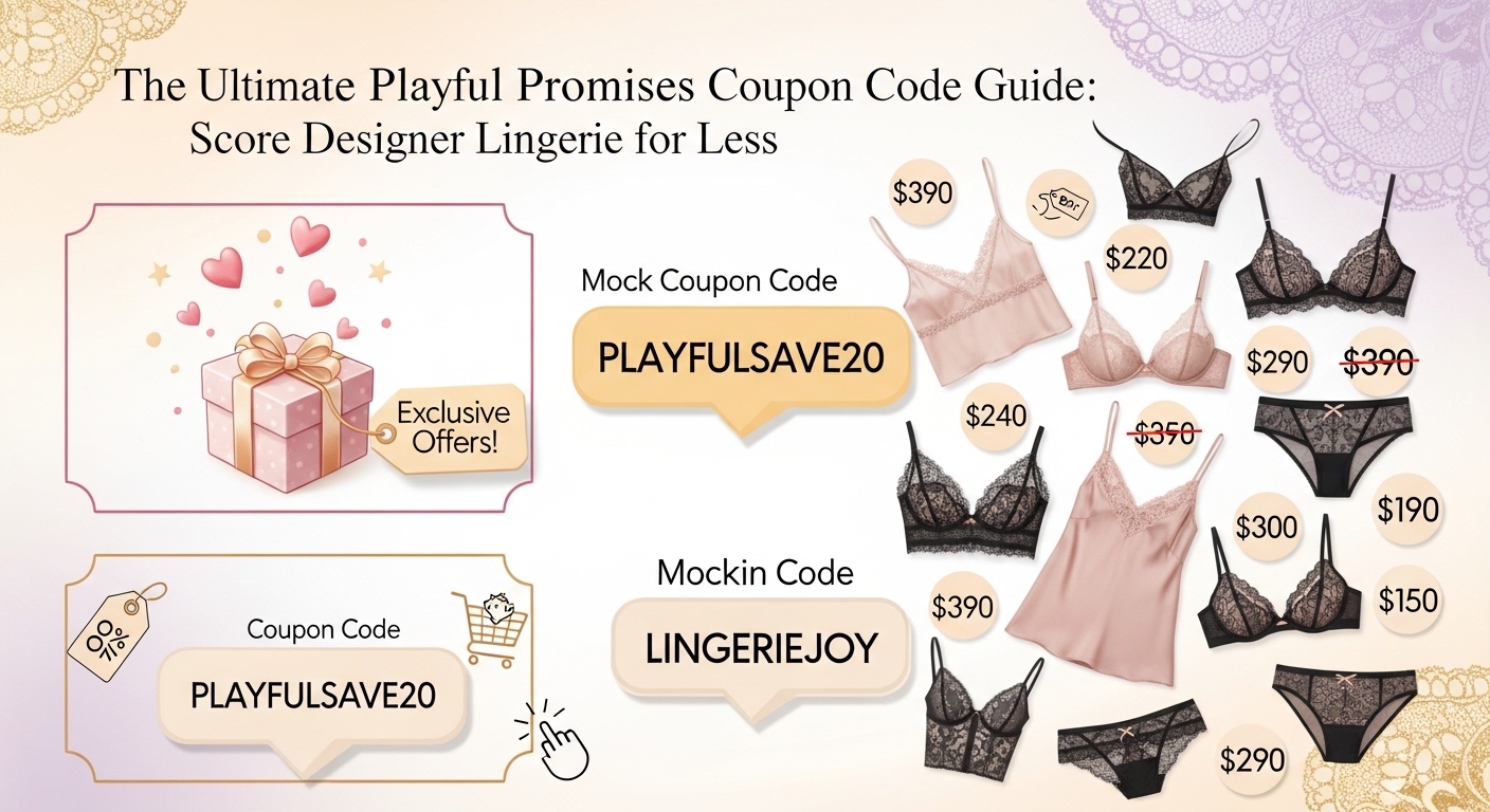 The Ultimate Playful Promises Coupon Code Guide: Score Designer Lingerie for Less