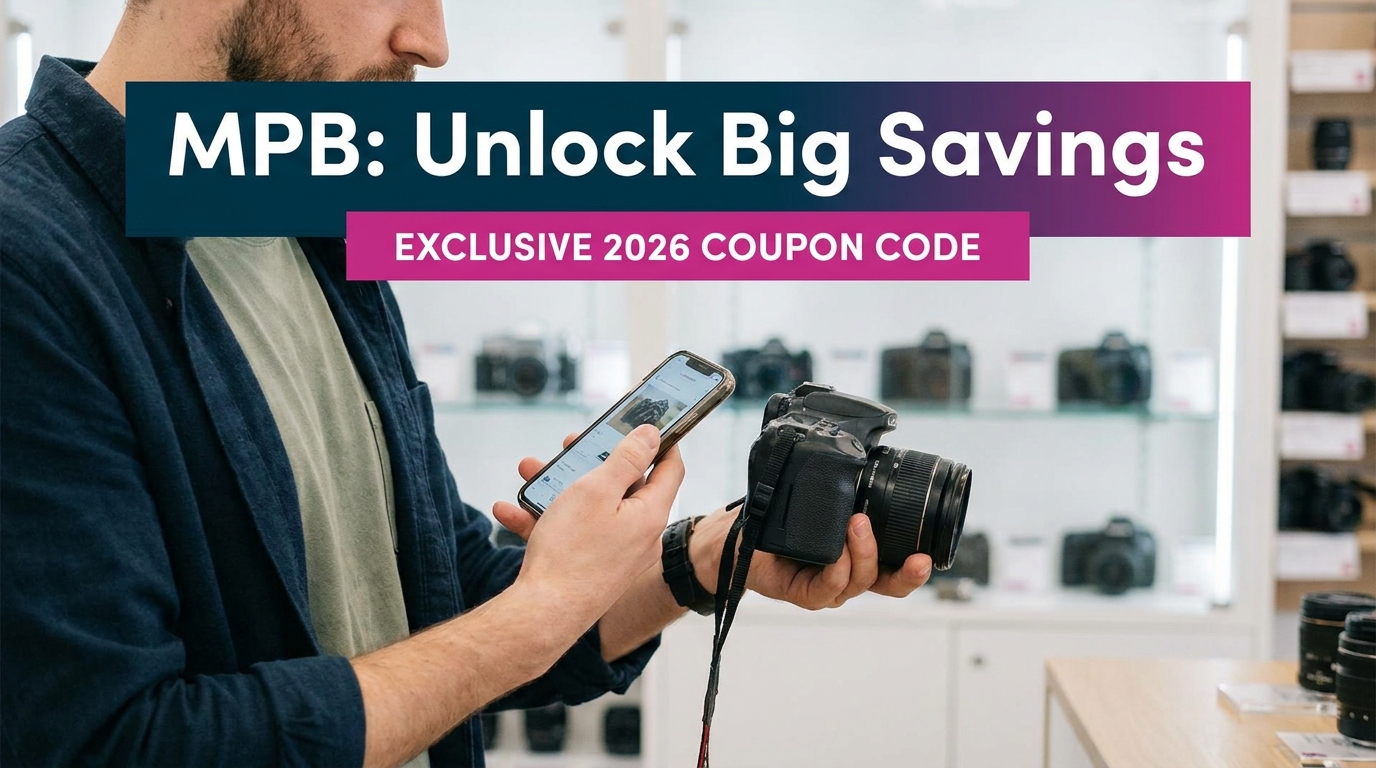 Unlock Big Savings: Exclusive MPB Coupon Code & Discount Code for Used Photo Gear (2026)