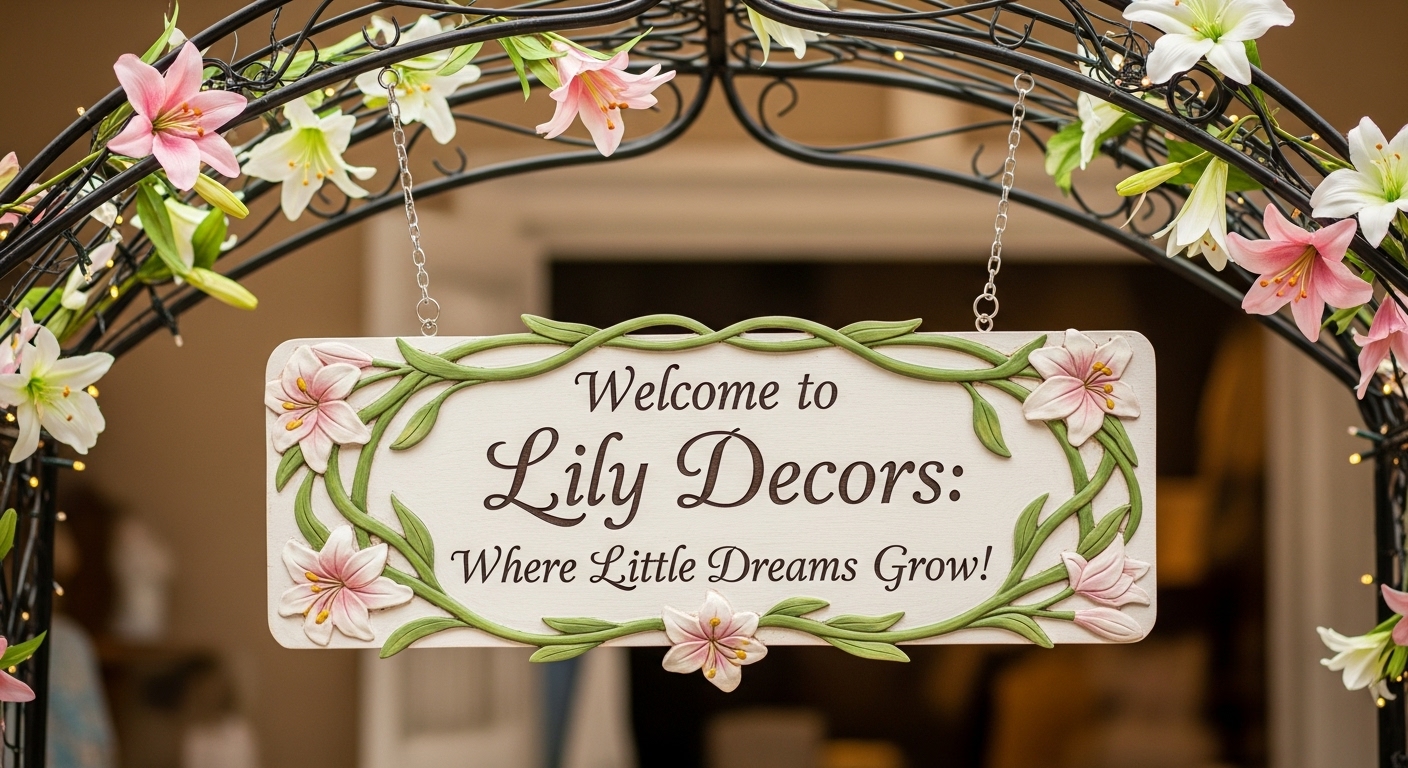 Lily Decors & More: Adorable Kids & Baby Accessories for a Dreamy Nursery